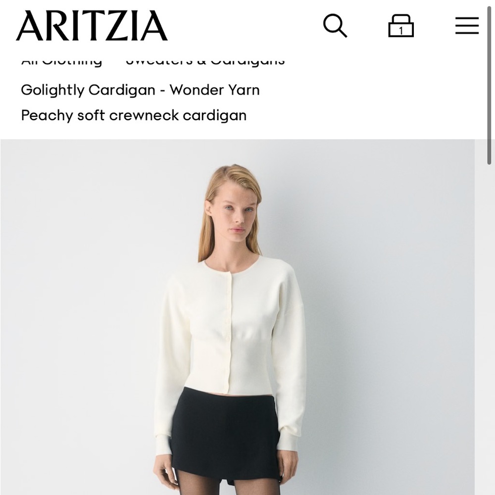 Aritzia Golightly Cardigan